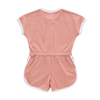 Atacado macacão de criança roupas de bebê manga curta cor sólida bambu elastano algodão macio roupas de bebê personalizar aceitável