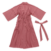 Novo design feminino meninas oem impresso cor sólida camisola de verão estilo causal 95% viscose de bambu e 5% tecido elastano pijamas robe
