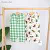 Novo design do bebê com capuz tanque shortall macacão de bambu elastano algodão macio roupas do bebê recém-nascido verão sem mangas roupas do bebê