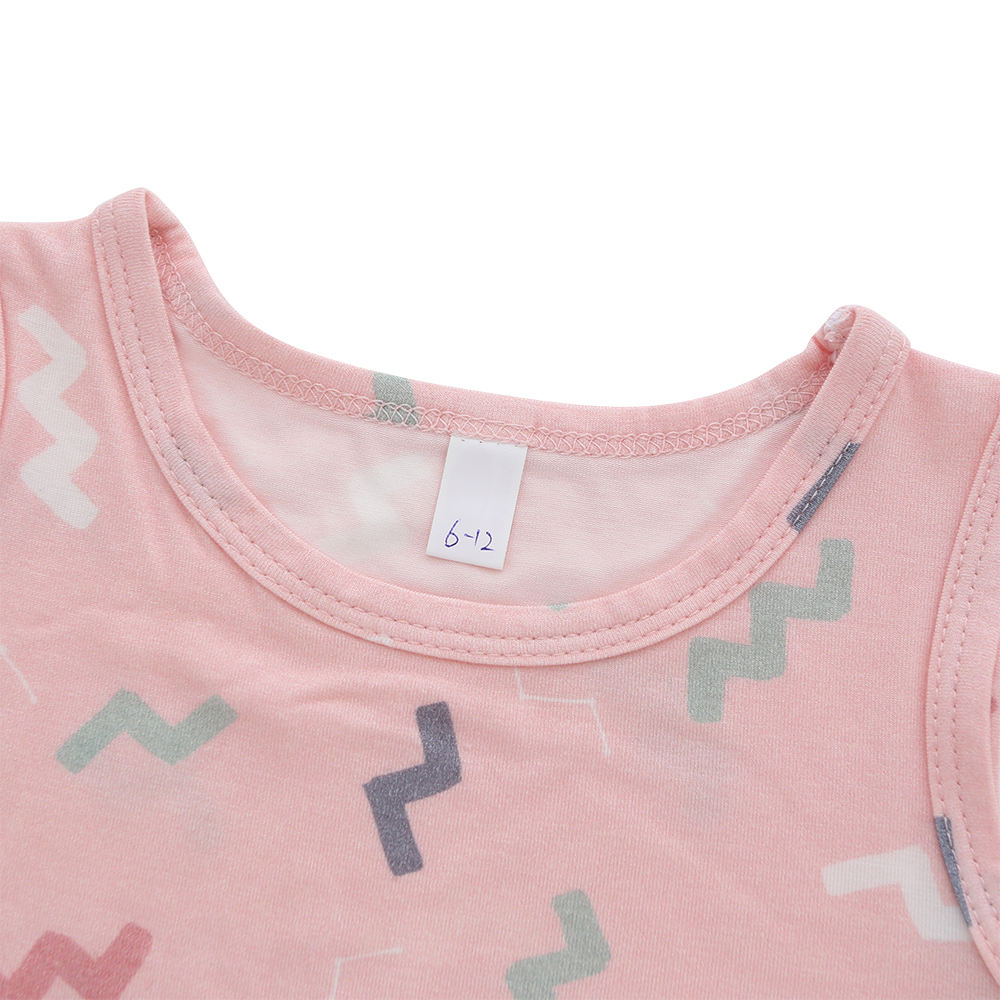 Venda quente de alta qualidade por atacado personalizado 100% algodão respirável novo design verão mangas curtas conjuntos de roupas de bebê