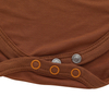 Mais recente design manga longa macacão de algodão de bambu adorável macacão de bebê com chapéu de coelho estilo cor sólida roupas de bebê