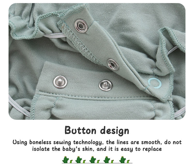 Moda atacado infantil roupas da menina do bebê verão de bambu algodão plissado manga macacão cor sólida vestido bodysuit roupas