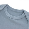 Conjunto de ternos de manga comprida de bambu elastano algodão macio conjunto de pijamas de bebê unissex roupas infantis ecológicas 2 peças roupas casuais