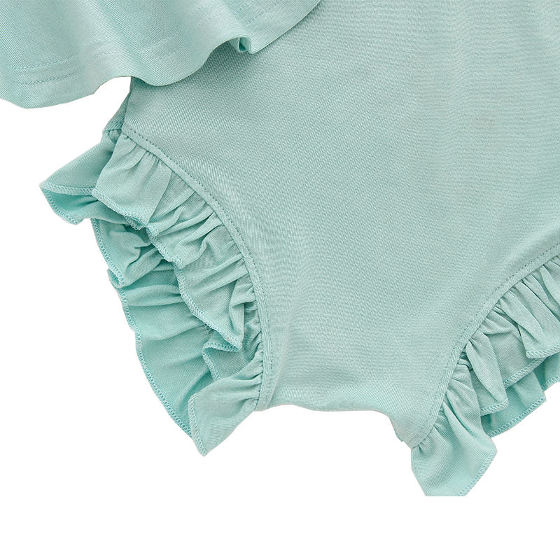 Vestido de bebê estilo clássico atacado personalizar verão manga curta conjunto macacão de bebê adorável OEM roupas de bebê recém-nascido com roupa íntima