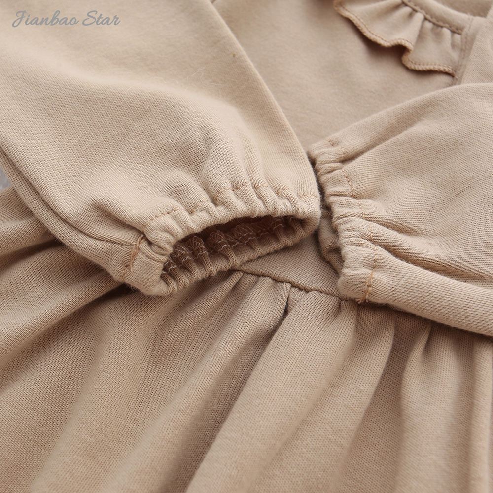Bebê e crianças boutique algodão bambu viscose bebê inverno vestidos da menina dos miúdos vestidos da menina da criança roupas