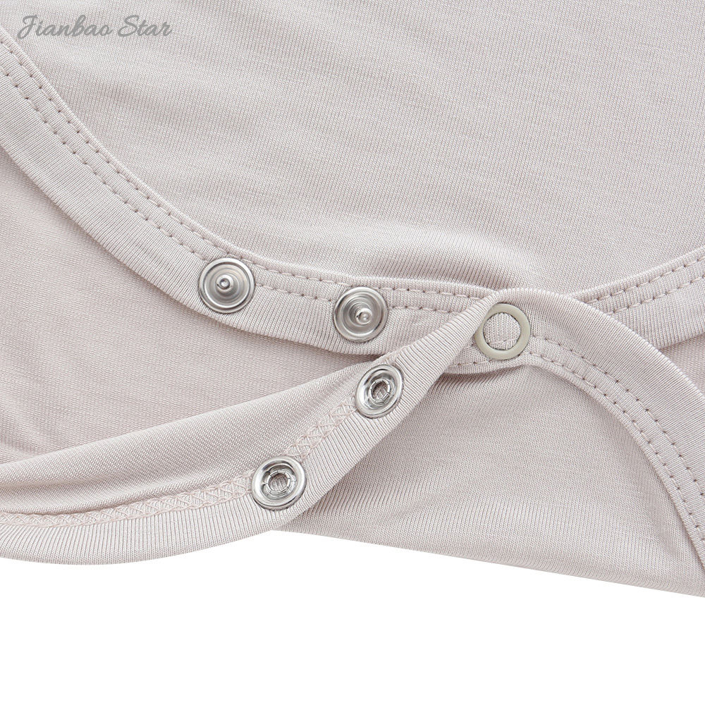 Bambu Rayon Spandex Bebê Infantil Roupas Macacão Macacão