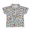 Verão manga curta leve respirável unissex bebê criança crianças estilo POLO camiseta tops para bebês