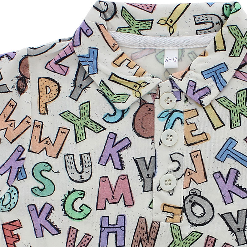 Verão manga curta leve respirável unissex bebê criança crianças estilo POLO camiseta tops para bebês