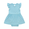 Direto da fábrica personalizado bebê meninas vestido plissado cor sólida textura macia verão elegante adorável boutique atacado conjunto de macacão de bebê