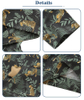 Novo design 100% algodão malha lindo padrão confortável casual manga curta roupas de bebê com chapéus e bolso