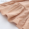 Novidades de fábrica alta qualidade babados atacado 100% algodão inverno vestidos de chá de bebê manga vestidos de bebê vestido de boneca