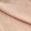 Tecido de bambu cor lisa sem mangas mangas curtas e mangas compridas Uma série de bebês meninas vestido infantil estilo babado