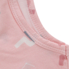 Venda quente atacado personalizado 100% algodão tecido de bambu respirável conjunto de roupas verão unisex sem mangas terno do bebê