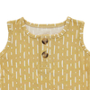 95% bambu malha super macio sem mangas bebê menino e menina camiseta verão cor sólida e padrão oem crianças topos