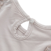 Novo estilo de alta qualidade atacado verão venda quente padrão de cor personalizada sem mangas plissado lindo suspender vestidos de meninas do bebê