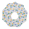 Preço de fábrica no atacado 100% algodão bambu babadores para bebês bonitos personalizados avental de venda quente flor como babadores para bebês