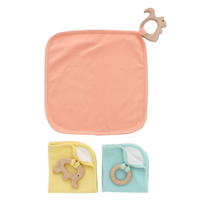 Novo design de algodão malha textura macia babadores para bebê recém-nascido pequena toalha de cor sólida