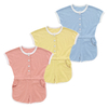 Atacado macacão de criança roupas de bebê manga curta cor sólida bambu elastano algodão macio roupas de bebê personalizar aceitável