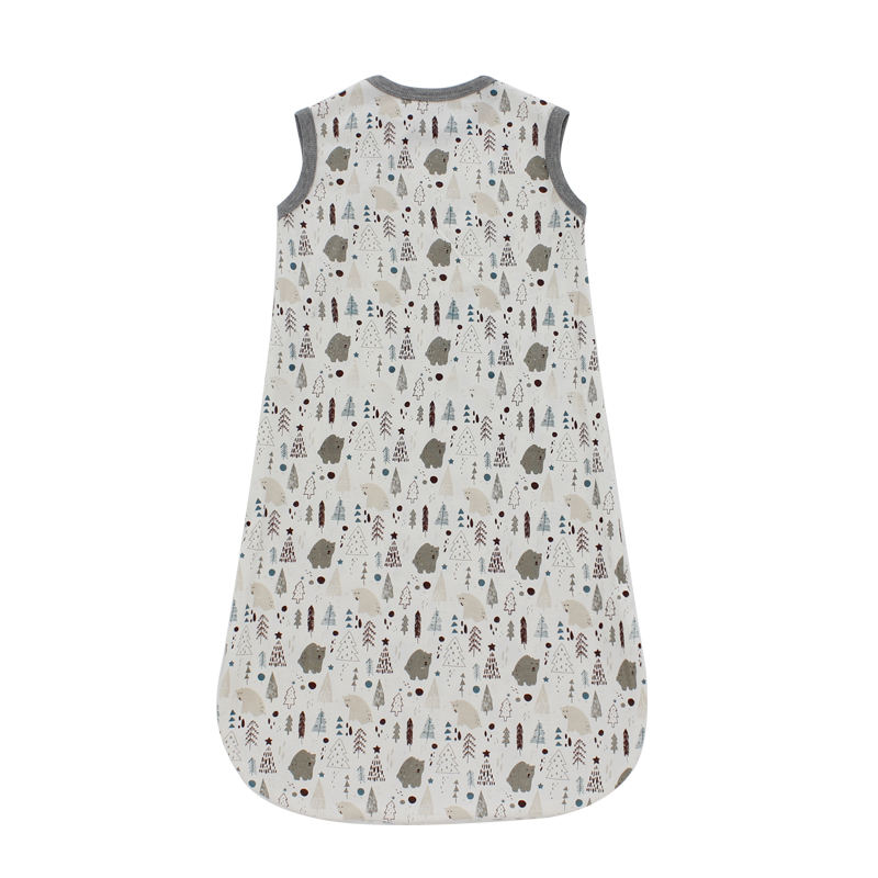 Atacado saco de dormir do bebê manga longa estilo zíper sleepwear roupas do bebê recém-nascido unisex bebê meninas meninos impressão personalizada saco de dormir