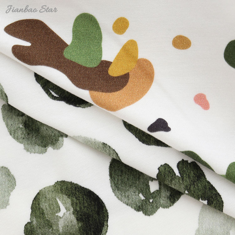 Moletom com capuz para bebês e crianças, blusa de bambu super macia de malha de verão, manga curta, design estampado, camisa de bebê