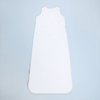 Saco de dormir com zíper para bebê recém-nascido, 0-24m, cor lisa, personalizado, 0.5/1.0/2.5 tog, saco de dormir