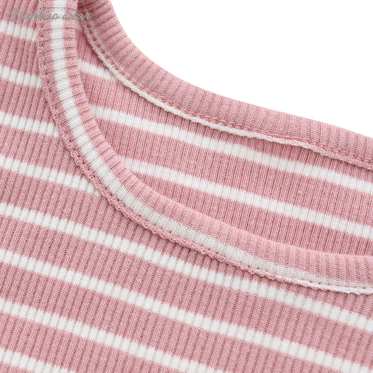 Atacado conjunto de roupas de bebê verão shorts colete conjunto recém-nascido menina meninos conjuntos de roupas cor sólida roupas de bebê