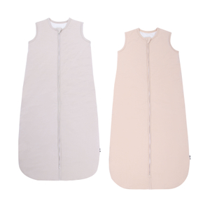 Novo saco de dormir do bebê algodão swaddle envoltório duplo zíper de bambu sacos de dormir infantis