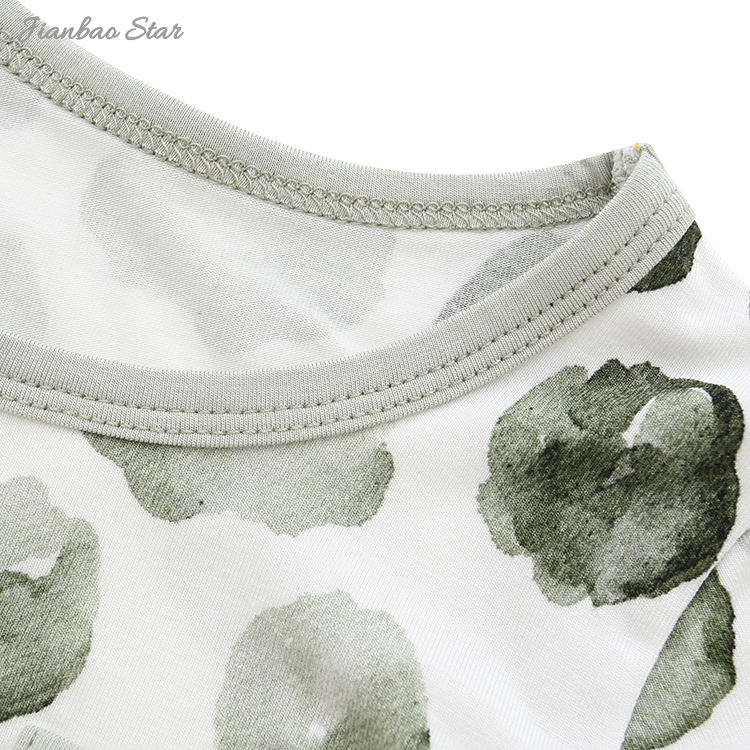 Venda superior novo design de alta qualidade 100% algodão confortável estilo verão casual manga curta terno do bebê roupas com bolso