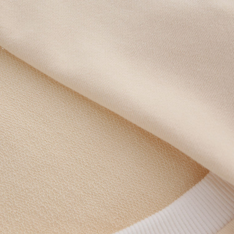 Tecido de bambu 95% bambu 5% elastano macacão de bebê manga comprida com botão de pressão design estilo de cor sólida