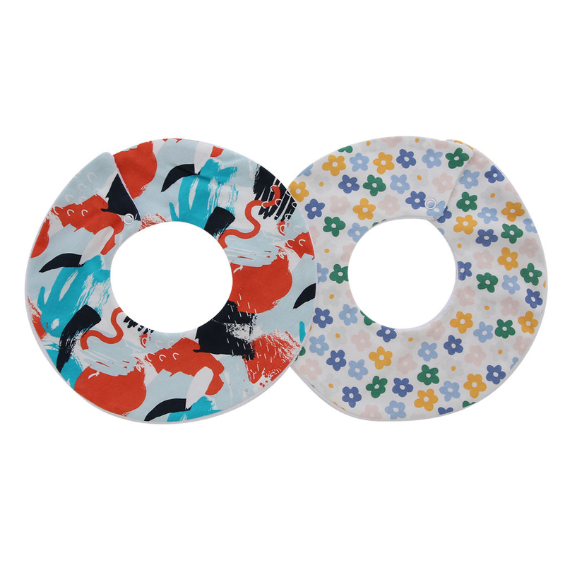 Babadores de bebê 100% algodão direto da fábrica, babadores fofos personalizados, venda quente, fácil de limpar, avental fofo, acessórios para bebês