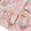 Personalize o vestido de verão sem mangas para bebês, atacado de alta qualidade, algodão de bambu, suspensório, saia macia para bebês e meninas
