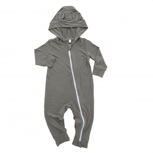 Outono inverno bebê recém-nascido & infantil macacão de cor sólida estilo zíper unisex menino e menina terno do bebê conjunto macacão