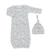 HotSale Manga Completa Newbron Infantil Saco de Dormir Do Bebê Com Chapéu Lindo 2 pcs Conjuntos de Pijama Envelope Colar Design de Pijamas Do Bebê