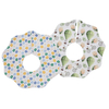 Preço de fábrica no atacado 100% algodão bambu babadores para bebês bonitos personalizados avental de venda quente flor como babadores para bebês