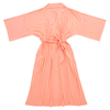 Novo design feminino meninas oem impresso cor sólida camisola de verão estilo causal 95% viscose de bambu e 5% tecido elastano pijamas robe